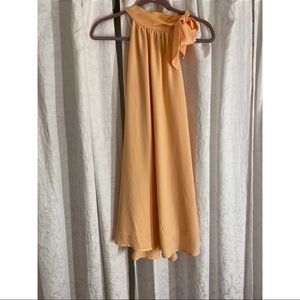 TCEC Women’s Boutique light peach/orange dress
